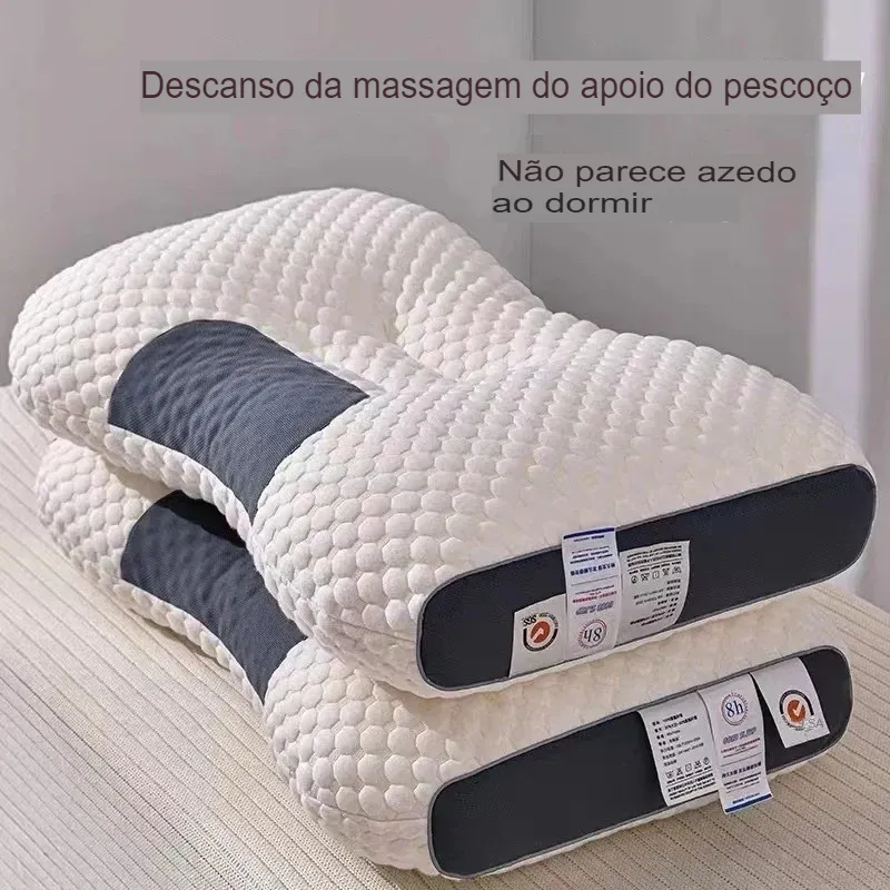 Sono dos Sonhos: Travesseiro Cervical e Ortopédico com Massagem Spa da Chaboo - Imagem 8